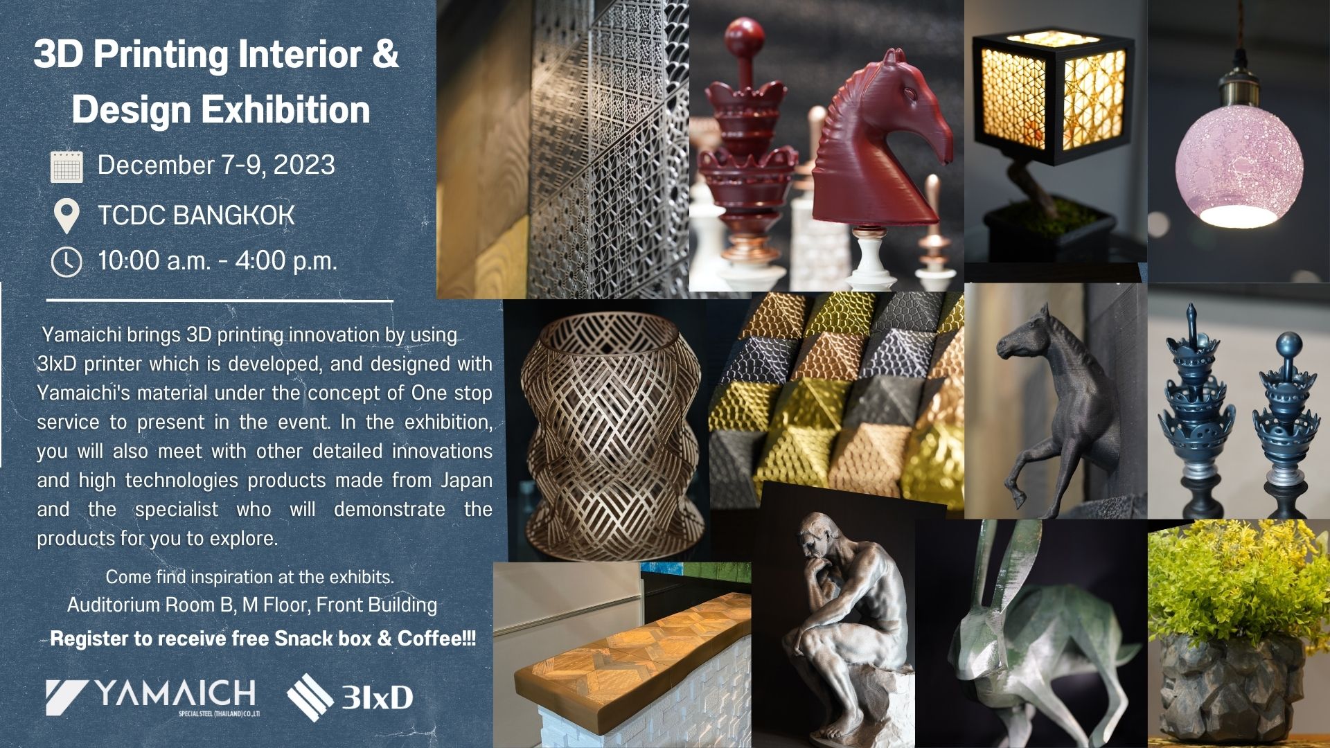 3D Printing Interior &  Design Exhibition
